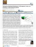 Cover page: Siderophore-Mediated Mobilization of Manganese Limits Iron Solubility in Mixed Mineral Systems.