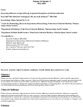 Cover page: Increasing adherence to topical therapy in psoriasis through use of solution medication