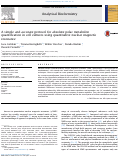 Cover page: A simple and accurate protocol for absolute polar metabolite quantification in cell cultures using quantitative nuclear magnetic resonance