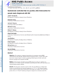 Cover page: Randomized Controlled Trial of a Positive Affect Intervention for People Newly Diagnosed With HIV