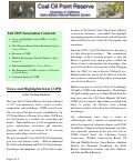 Cover page: Coal Oil Point Reserve Annual Newsletter 2015