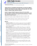 Cover page: Latent classes of polydrug and polyroute use and associations with human immunodeficiency virus risk behaviours and overdose among people who inject drugs in Tijuana, Baja California, Mexico