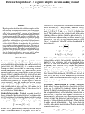 Cover page: How much to purchase? - A cognitive adaptive decision making account