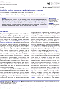 Cover page: LncRNAs, nuclear architecture and the immune response