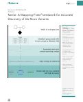 Cover page: Kevlar: A Mapping-Free Framework for Accurate Discovery of De Novo Variants