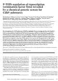 Cover page: P-TEFb regulation of transcription termination factor Xrn2 revealed by a chemical genetic screen for Cdk9 substrates