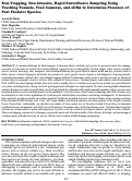 Cover page: Non-Trapping, Non-Invasive, Rapid Surveillance Sampling Using Tracking Tunnels, Trail Cameras, and eDNA to Determine Presence of Pest Predator Species