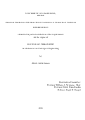 Cover page: Numerical Simulation of Methane-Water Combustion at Transcritical Conditions