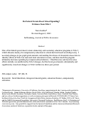 Cover page: Do federal grants boost school spending? Evidence from Title I