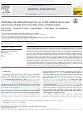 Cover page: Constraining the radiocarbon reservoir age for the Southern Ocean using whale bones salvaged from early 20th century whaling stations