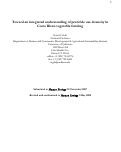 Cover page: Toward an Integrated Understanding of Pesticide Use Intensity in Costa Rican Vegetable Farming