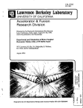 Cover page: Experiment and Simulation of Hole-Coupled Resonator Modes with a CW HeNe Laser