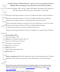 Cover page: Academic Emergency Medicine Physicians' Anxiety Levels, Stressors, and Potential Stress Mitigation Measures During the Acceleration Phase of the COVID‐19 Pandemic