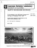 Cover page: DIPOLE-DIPOLE RESISTIVITY MONITORING AT THE CERRO PRIETO GEOTHERMAL FIELD