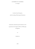 Cover page: Functional Load, Perception, and the Learning of Phonological Alternations