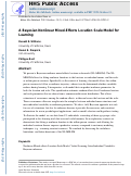 Cover page: A Bayesian nonlinear mixed-effects location scale model for learning