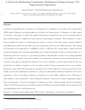 Cover page: A metric for evaluating conformance robustness during geologic CO2 sequestration operations