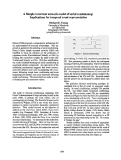 Cover page: A Simple Recurrent Network Model of Serial Conditioning: Implications for Temporal Event Representation