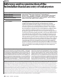 Cover page: Inference and reconstruction of the heimdallarchaeial ancestry of eukaryotes