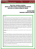 Cover page: Reescritura, memoria y emociones: ¿Existe una crónica musical contemporánea del continente americano en la música de Miguel del Águila?