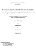 Cover page: Development of In vitro Quantitative Förster Resonance Energy Transfer (qFRET) Reporter Assays for the Characterization of Non-Covalent Interaction of Membrane Proteins and Covalent SUMOylation Modification of Viral Proteins Coupled with Mass Spectrometry Identification of SUMO1 Modified Lysine