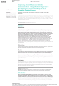 Cover page: Improving Nurse-Physician Bedside Communication Using a Patient Experience Quality Improvement Pilot Project at an Academic Medical Center.