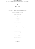 Cover page: Displaced Sovereignty: U.S. Law and the Transformation of International Financial Space