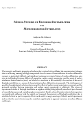 Cover page: Model studies of Rayleigh instabilities via microdesigned 
interfaces