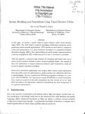 Cover page: System modeling and presynthesis using timed decision tables