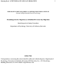 Cover page: Examining selective migration as attitudinal fit versus gay migration