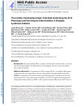 Cover page: Cardiac Electrophysiological Substrate Underlying the ECG Phenotype and Electrogram Abnormalities in Brugada Syndrome Patients