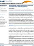 Cover page: Seasonal hyporheic dynamics control coupled microbiology and geochemistry in Colorado River sediments