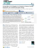 Cover page: Isotope Effect in D<sub>2</sub>O Negative Ion Formation in Electron Transfer Experiments: DO-D Bond Dissociation Energy.