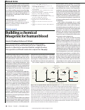 Cover page: Building a chemical blueprint for human blood