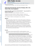 Cover page: Autism Spectrum Disorder and School Bullying: Who is the Victim? Who is the Perpetrator?