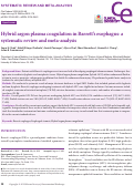 Cover page: Hybrid argon plasma coagulation in Barrett's esophagus: a systematic review and meta-analysis.