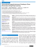 Cover page: Vitreoretinal Surgical Instrument Tracking in Three Dimensions Using Deep Learning