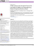 Cover page: A Ribonucleoprotein Complex Protects the Interleukin-6 mRNA from Degradation by Distinct Herpesviral Endonucleases