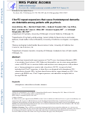 Cover page: C9orf72 repeat expansions that cause frontotemporal dementia are detectable among patients with psychosis