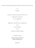 Cover page: Machine Learning Inorganic Solid-state Synthesis from Materials Science Literature