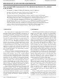 Cover page: Time-resolved CARS measurements of the vibrational decoherence of I<sub>2</sub> isolated in an Ar matrix