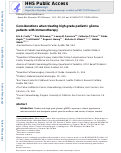 Cover page: Considerations when treating high-grade pediatric glioma patients with immunotherapy