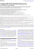 Cover page: Locus-Specific Differential DNA Methylation and Urinary Arsenic: An Epigenome-Wide Association Study in Blood among Adults with Low-to-Moderate Arsenic Exposure