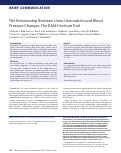 Cover page: The Relationship Between Urine Uromodulin and Blood Pressure Changes: The DASH-Sodium Trial