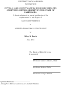 Cover page: COVID-19 and County-Level Economic Impacts: Analyzing Heterogeneity in the State of California