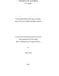 Cover page: Unifying Probabilistic Reasoning, Learning, and Classification with Circuit Representations