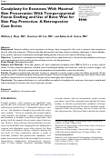 Cover page: Canalplasty for Exostoses With Maximal Skin Preservation With Temporoparietal Fascia Grafting and Use of Bone Wax for Skin Flap Protection