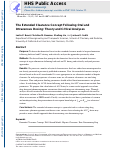 Cover page: The Extended Clearance Concept Following Oral and Intravenous Dosing: Theory and Critical Analyses