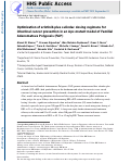 Cover page: Optimization of Erlotinib Plus Sulindac Dosing Regimens for Intestinal Cancer Prevention in an Apc-Mutant Model of Familial Adenomatous Polyposis (FAP)