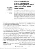 Cover page: Diurnal Temperature and Pressure Effects on Axial Turbomachinery Stability in Solid Oxide Fuel Cell-Gas Turbine Hybrid Systems